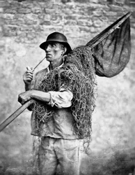 Portrait of a Fisherman Carrying his Nets